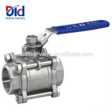 High Pressure Float Water Tank 1 Inch 1000 Wog Psi Cf8m Handle Price Stainless Steel Ball Valve